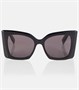 Большие солнцезащитные очки SL M119 Blaze Saint Laurent, черный 2109923