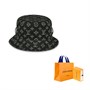 Панама унисекс Louis Vuitton, черный/зеленый 10443592
