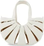 Сумка Bottega Veneta The Shell Bag White/Frost/Gold, белый 1127670