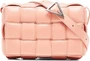 Сумка Bottega Veneta Padded Cassette Bag Peachy/Silver, оранжевый 1127881