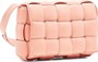 Сумка Bottega Veneta Padded Cassette Bag Peachy/Silver, оранжевый 1127881