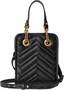 Мини-сумка Gucci GG Marmont Matelass? Черная 666714