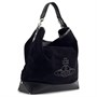Сумка-шоппер из черной замши Vivienne Westwood 26499016