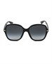 Солнцезащитные очки gg0092s Gucci, черный 12338602