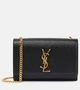 Kate Маленькая кожаная сумка через плечо Saint Laurent, черный 2107636