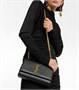Kate Маленькая кожаная сумка через плечо Saint Laurent, черный 2107636