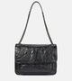 Сумка Niki среднего размера из кожи Saint Laurent, черный 2108587