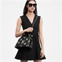 Сумка Louis Vuitton Petit Palais, черный/бежевый 1509446