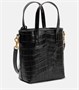 Сумка-шопер Saint Laurent Paris Mini Toy из кожи с эффектом крокодила Saint Laurent, черный 2109025