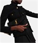 Клатч Uptown из лакированной кожи Saint Laurent, черный 2110366