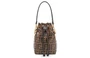 Женская сумка Fendi Mon Tresor, коричневый/черный 4553643