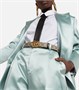 Двусторонний ремень из ткани GG Supreme Gucci, бежевый 2083636
