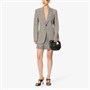 Кожаная сумка Mini Jodie Intrecciato с верхней ручкой Bottega Veneta, черный 6392555