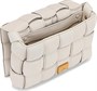 Сумка Bottega Veneta Padded Cassette Bag Chalk/Gold, белый 1127668