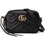 Мини-сумка Gucci GG Marmont Matelass?, черная 620120