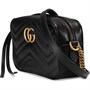 Мини-сумка Gucci GG Marmont Matelass?, черная 620120