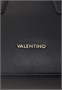 Сумка шоппер Valentino из экокожи с логотипом бренда, черный 1687312
