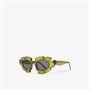 Солнцезащитные очки Loewe x Paula's Ibiza G000270X03 в форме цветка из ацетата ацетата Loewe, зеленый 6392538