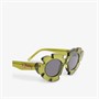 Солнцезащитные очки Loewe x Paula's Ibiza G000270X03 в форме цветка из ацетата ацетата Loewe, зеленый 6392538