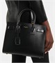 Сумка-тоут Sac De Jour Baby из кожи Saint Laurent, черный 2109370