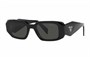 Солнцезащитные очки Prada унисекс, черные 10429446