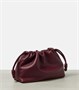 Кожаная наплечная сумка Flamenco Loewe, Dark Burgundy 25641900