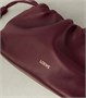 Кожаная наплечная сумка Flamenco Loewe, Dark Burgundy 25641900