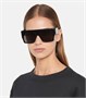 Солнцезащитные очки в крупной квадратной оправе Celine, черный 2073131