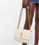 Сумка Sunset из кожи среднего размера Saint Laurent, белый 2110091