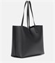 Кожаная сумка-тоут Shopping E/W Saint Laurent, черный 2107946