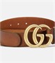 Ремень с логотипом GG Gucci, коричневый 2082276