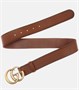 Ремень с логотипом GG Gucci, коричневый 2082276