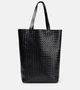 Классическая большая кожаная сумка-тоут. Bottega Veneta, черный 5980877