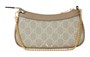 Мини-сумка через плечо GUCCI Ophidia из канваса с отделкой из кожи 26497773