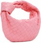 Розовая мини-сумка Jodie Bottega Veneta 1045774