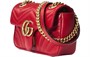 Мини-сумка Gucci GG Marmont через плечо, красная 21158721