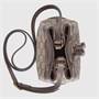 Мини-сумка Gucci Ophidia Bucket, коричневая 619880