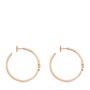 Серьги-кольца Idylle Blossom, розовое золото и бриллианты Louis Vuitton, розовый 22190982