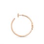 Серьги-кольца Idylle Blossom, розовое золото и бриллианты Louis Vuitton, розовый 22190982