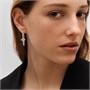Серьги-кольца Idylle Blossom, розовое золото и бриллианты Louis Vuitton, розовый 22190982