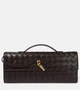 Клатч Andiamo Intrecciato из кожи Bottega Veneta, Fondant-M Brass 25641520