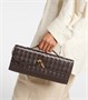 Клатч Andiamo Intrecciato из кожи Bottega Veneta, Fondant-M Brass 25641520