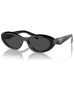 Очки солнцезащитные женские, PR 26ZS PRADA, черный 2462300