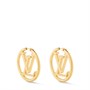 Серьги Louise Hoop GM Louis Vuitton, золотой 22194312