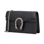 Мини-сумка Gucci Dionysus через плечо, черная 21162163