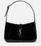 Сумка на плечо Le 5 à 7 из лакированной кожи Saint Laurent, черный 15858376