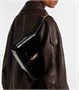 Сумка на плечо Le 5 à 7 из лакированной кожи Saint Laurent, черный 15858376