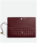 Клатч Andiamo Bottega Veneta, красный 21545356