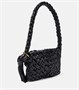 Kalimero città маленькая кожаная сумка через плечо Bottega Veneta, черный 6951575