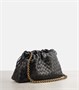 Пыльник для клатча Soirée Medium Intrecciato Bottega Veneta, Black-M Brass 25638639